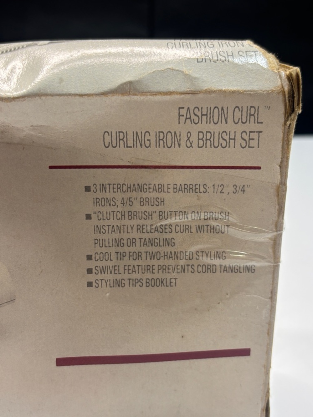 Oster Fashion Curl Curling Iron Brush Set 3 Interchangeable Barrels - Picture 14 of 16